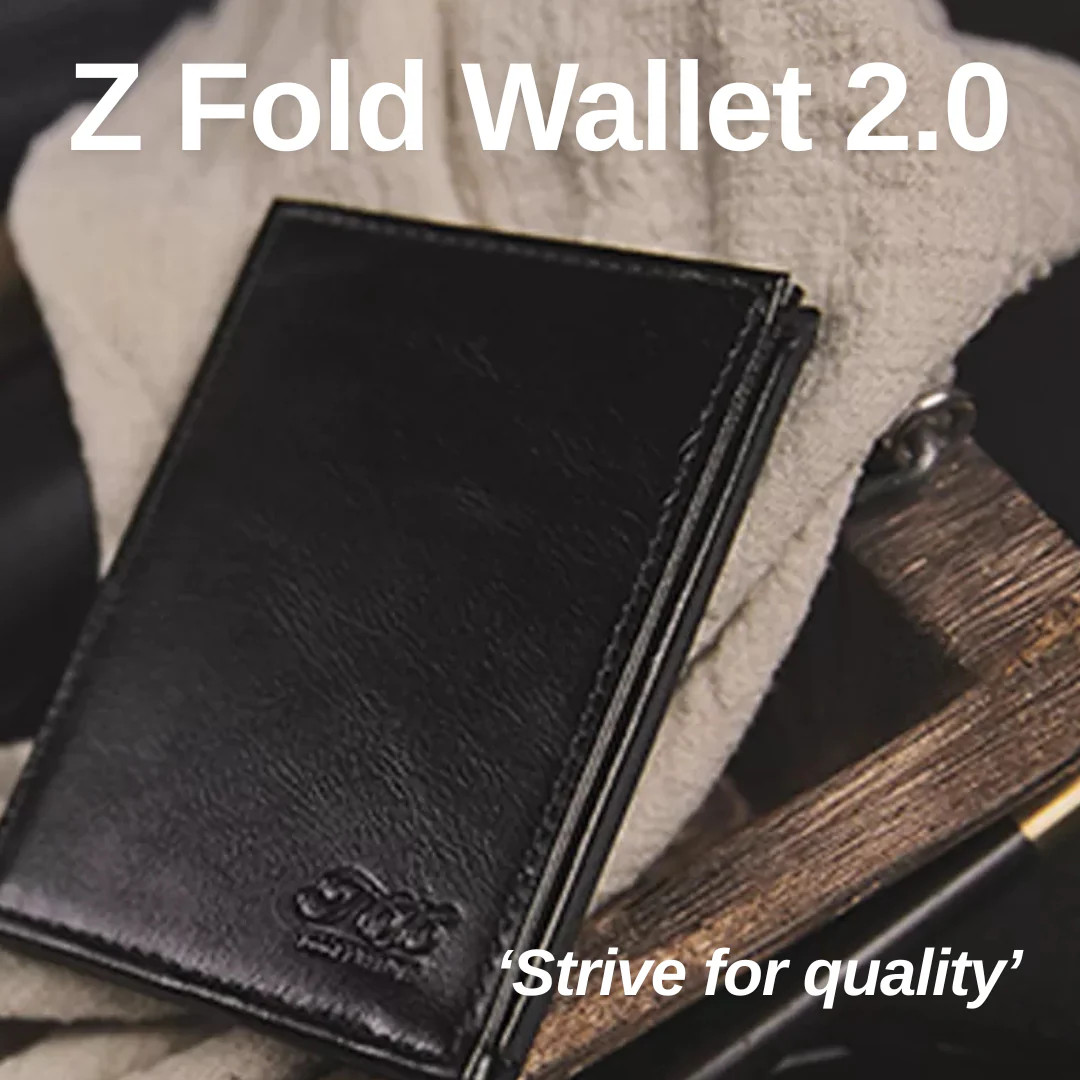 Z FOLD WALLET 2.0 - Magic & Party Tricks