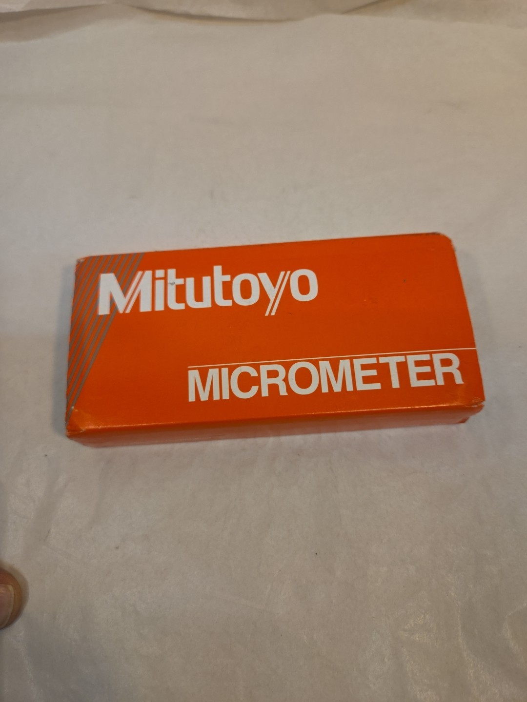 Mitutoyo 193-212 Rolling Digital Outside Micrometer, 0-1" .0001"