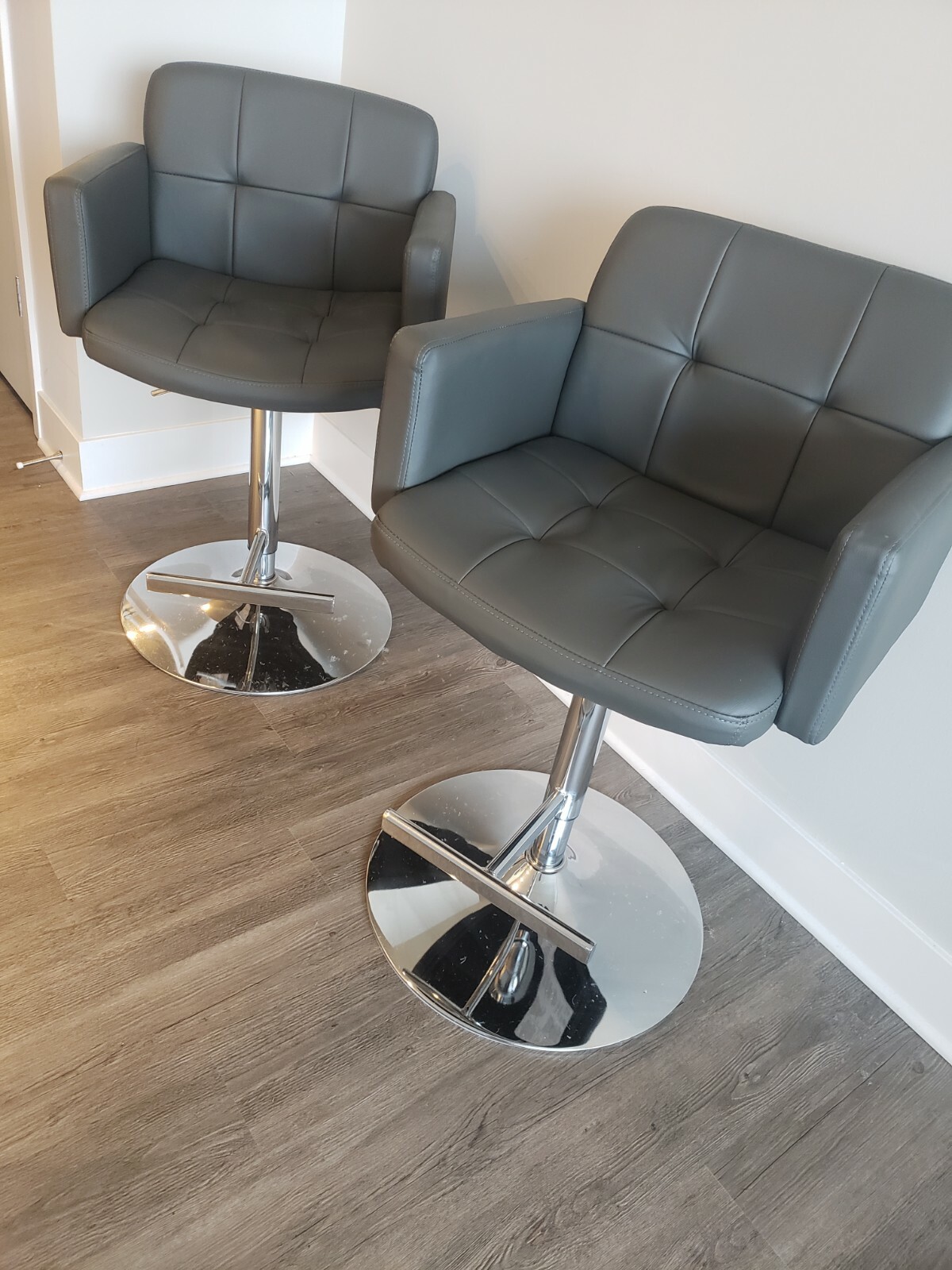 stool bar chair set of 2