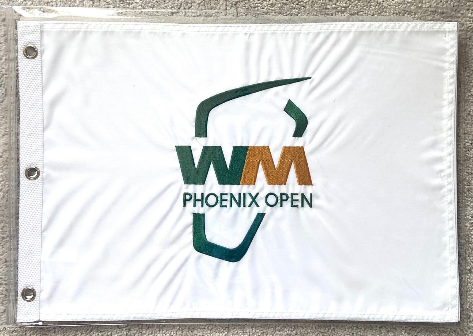 NEW 2022 Waste Management Phoenix Open Golf Pin Flag Scottie Scheffler 1st Win