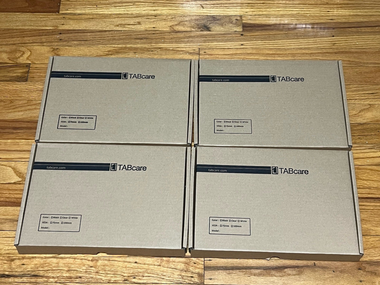 TABcare Anti Theft Security Black Wall Mount LOT OF 4 Samsung Galaxy Tab A 9.7