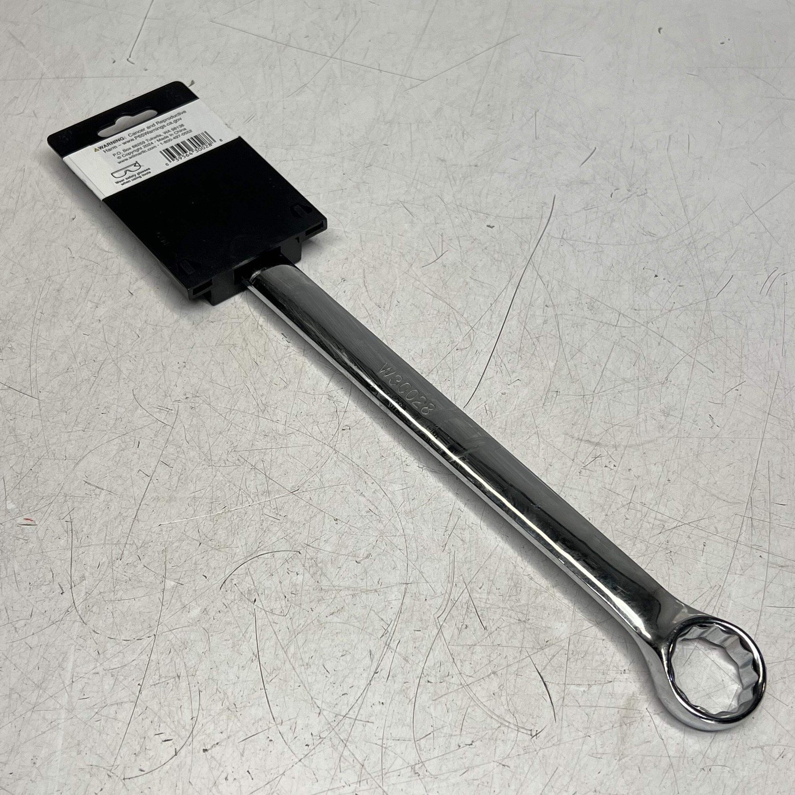PERFORMANCE TOOLS Combination Wrench Corrosion Resistant 28mm Chrome W30028