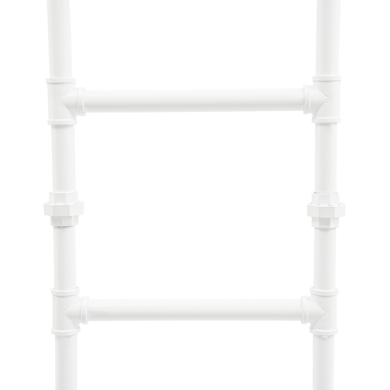Modern 7-Step Bunk Bed Ladder - Space-Saving Carbon Steel Design