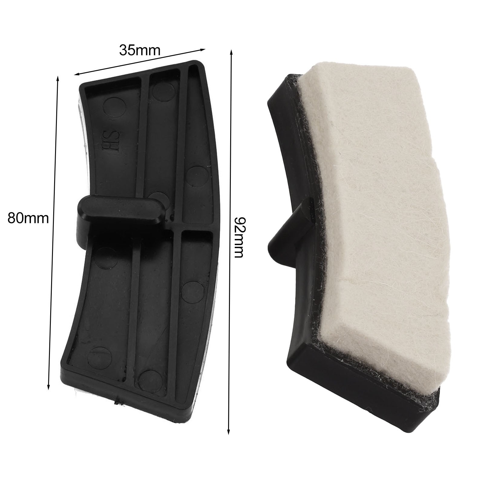 Replacement Brake Pads for Exercise Bikes High Resistance & Noise Reduction