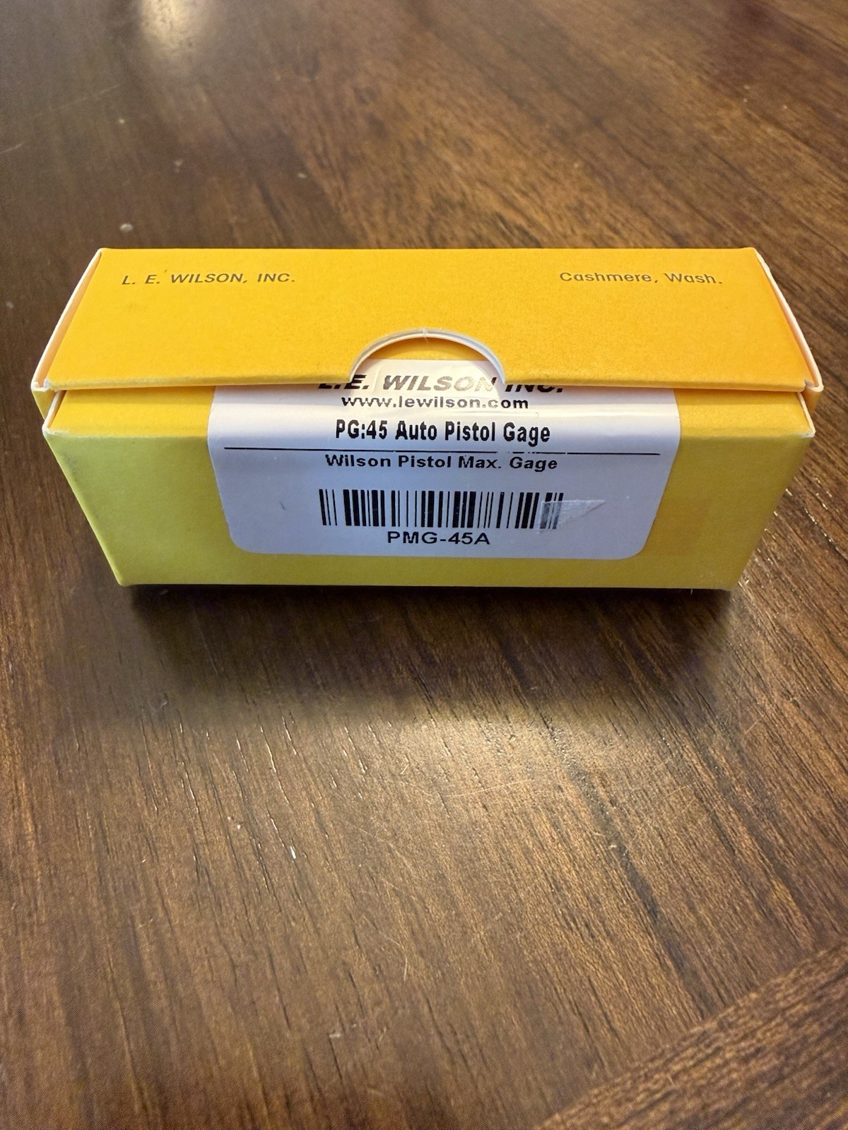 L.E. Wilson Reloading Cartridge Gauge 45 ACP PMG-45A