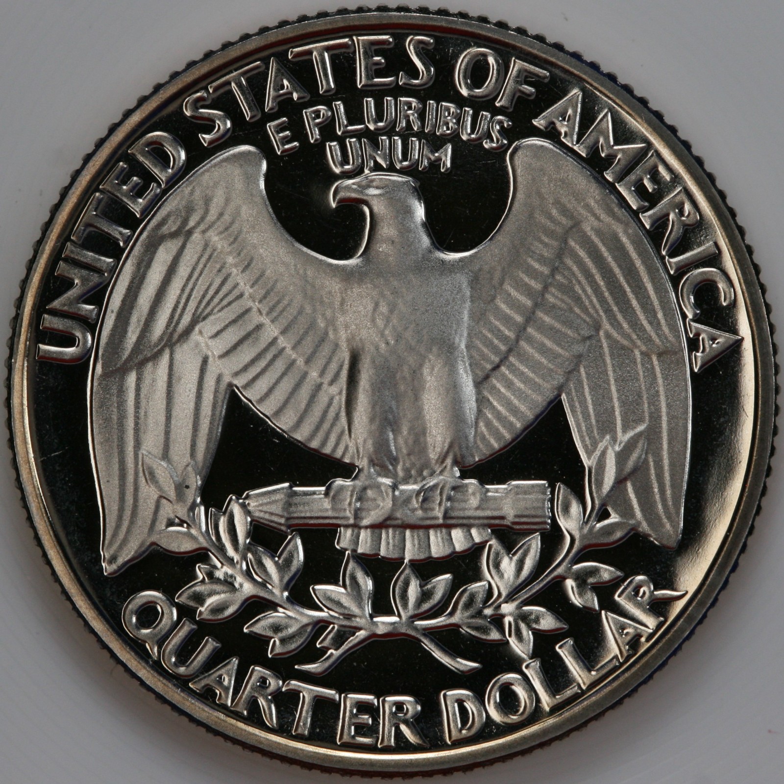 1981 S Type 1 Gem DCam Proof Washington Quarter CN-Clad
