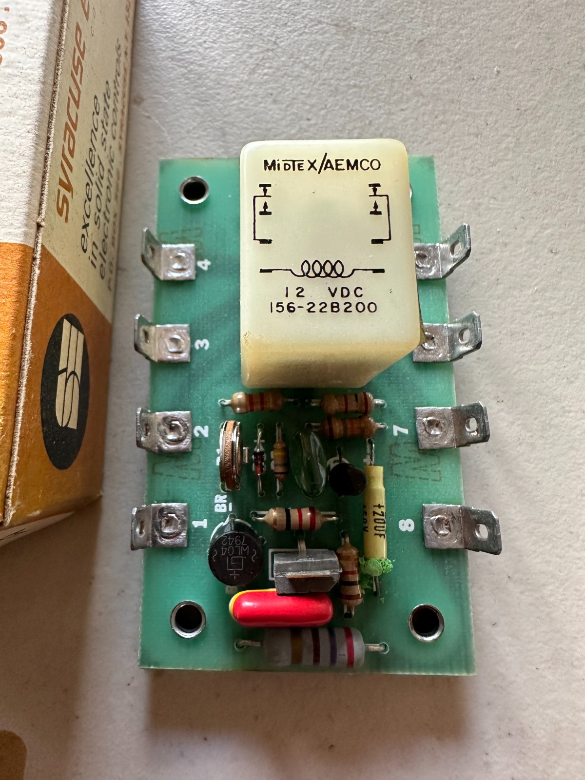 SAR-60208 Syracuse Relay Control Board NIB