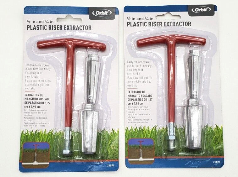 Orbit Irrigation Products 26076 Plastic Nipple Extractor Tool Lot of (2)
