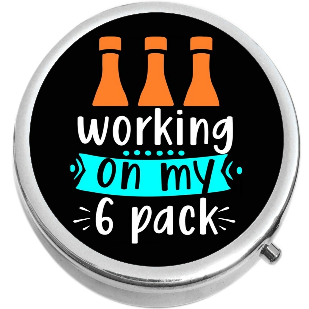 Working On My 6 Pack Beer Pill Box Medicine Pill Box