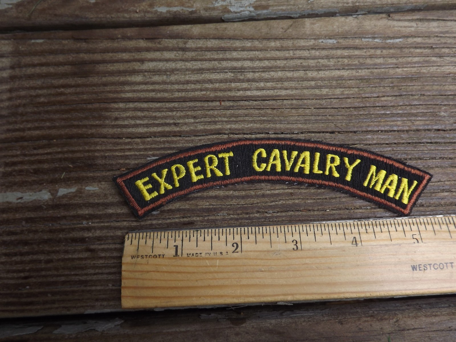 EXPERT CAVALRY MAN Tab - INV# C1971