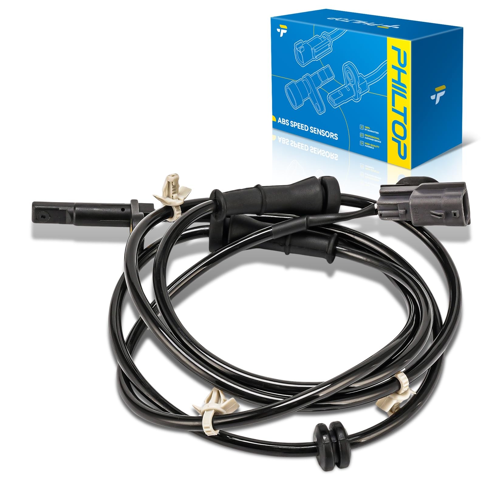 Front ABS Wheel Speed Sensor Compatible with 2013-2019 Nissan Sentra, Driver ...