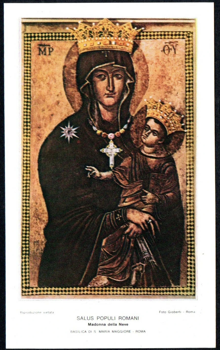 Holy card de la Virgin santino image pieuses estampa