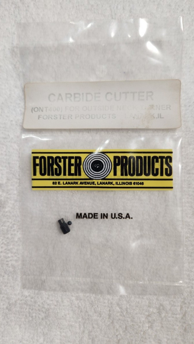Forster Carbide Cutter For Outside Neck Turner #ONT400 - 2 available