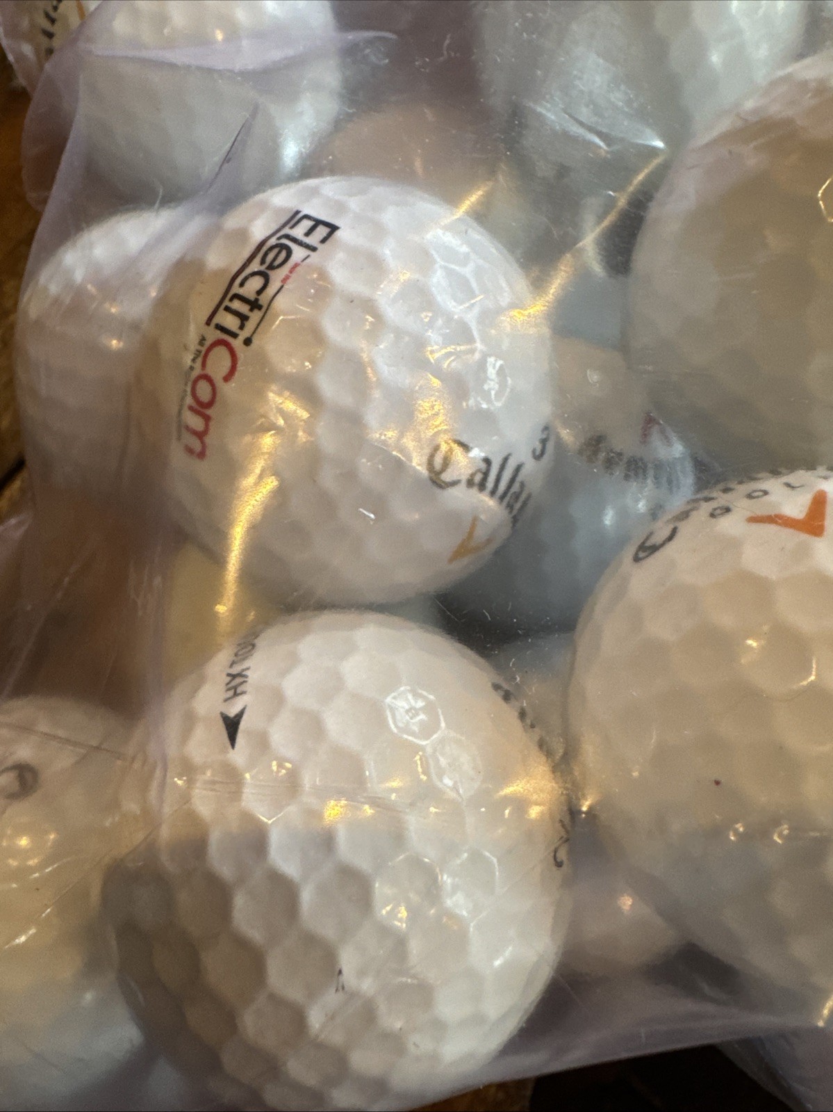 Lot Of 15 Callaway Golf Balls 1 Bonus Bridgestone🤣
