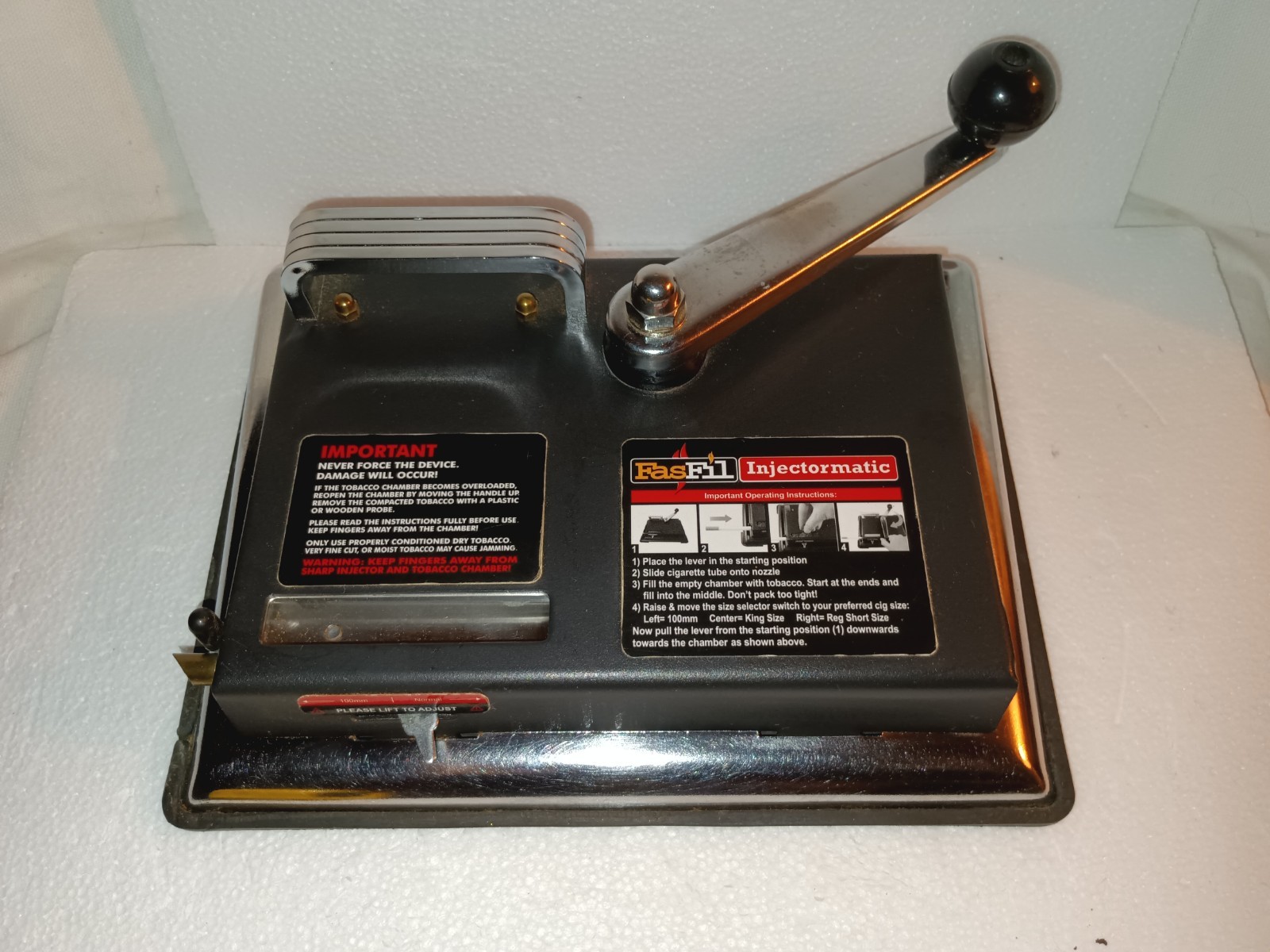 Fasfil Cigarette Injector Machine