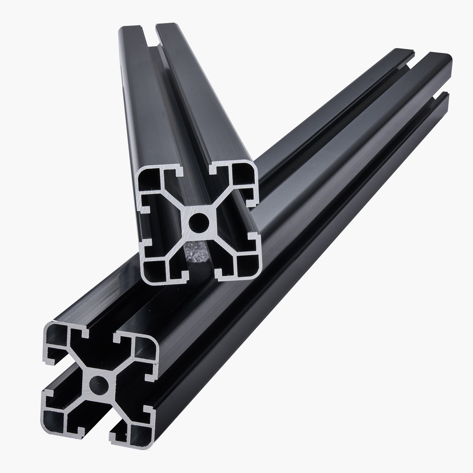 Uimoso 4PCS 39.4 in (1000 mm) T-Slot 2040 Aluminum Profile Anodized Linear Rail