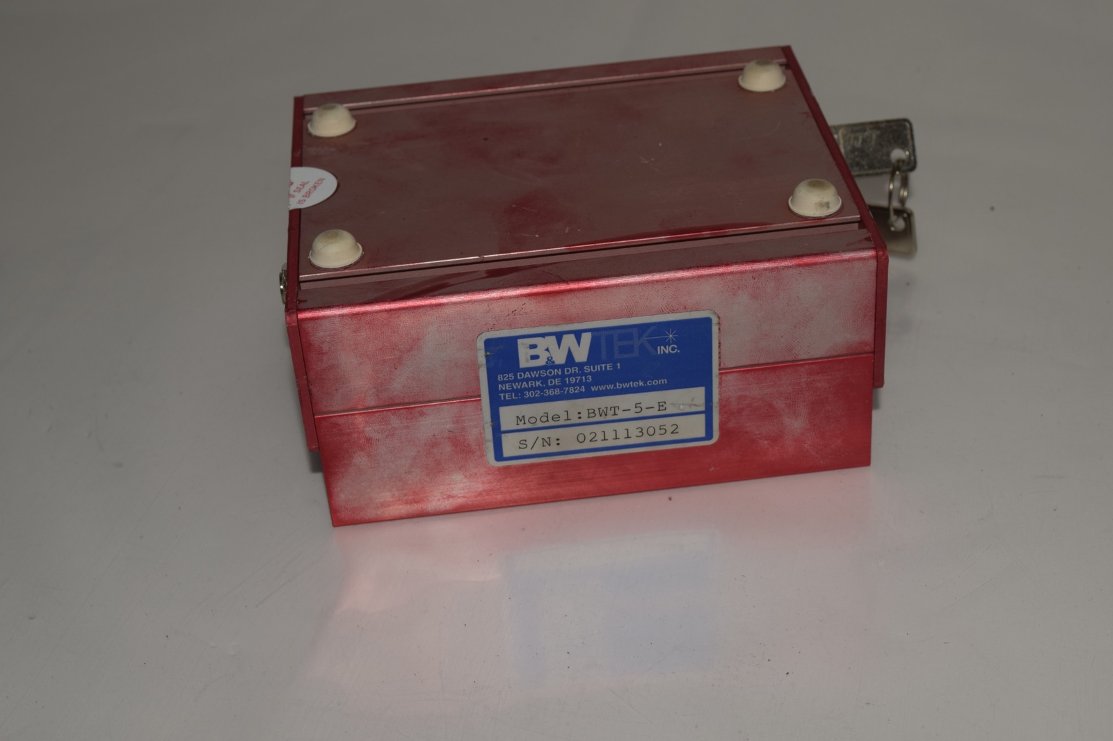 ^^ B&W TEK INC MODEL BWT-5-E (SSM59)