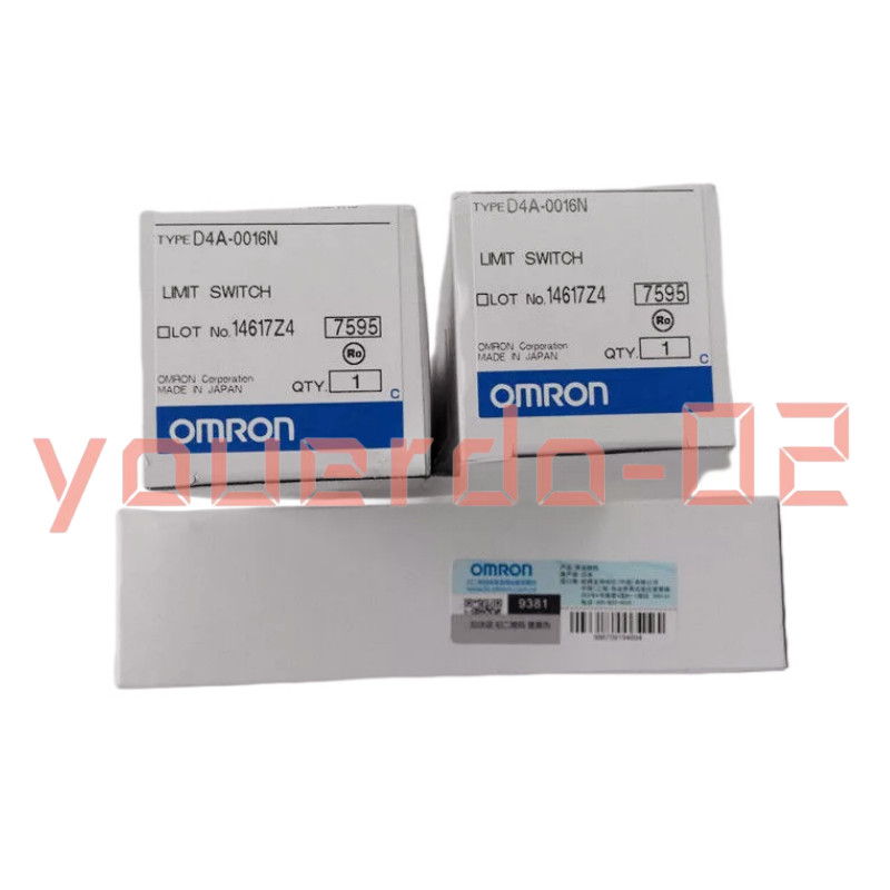 1 PC New Box Omron D4A-0016N Limit Switch Head Tentacle Type Coil Spring Type