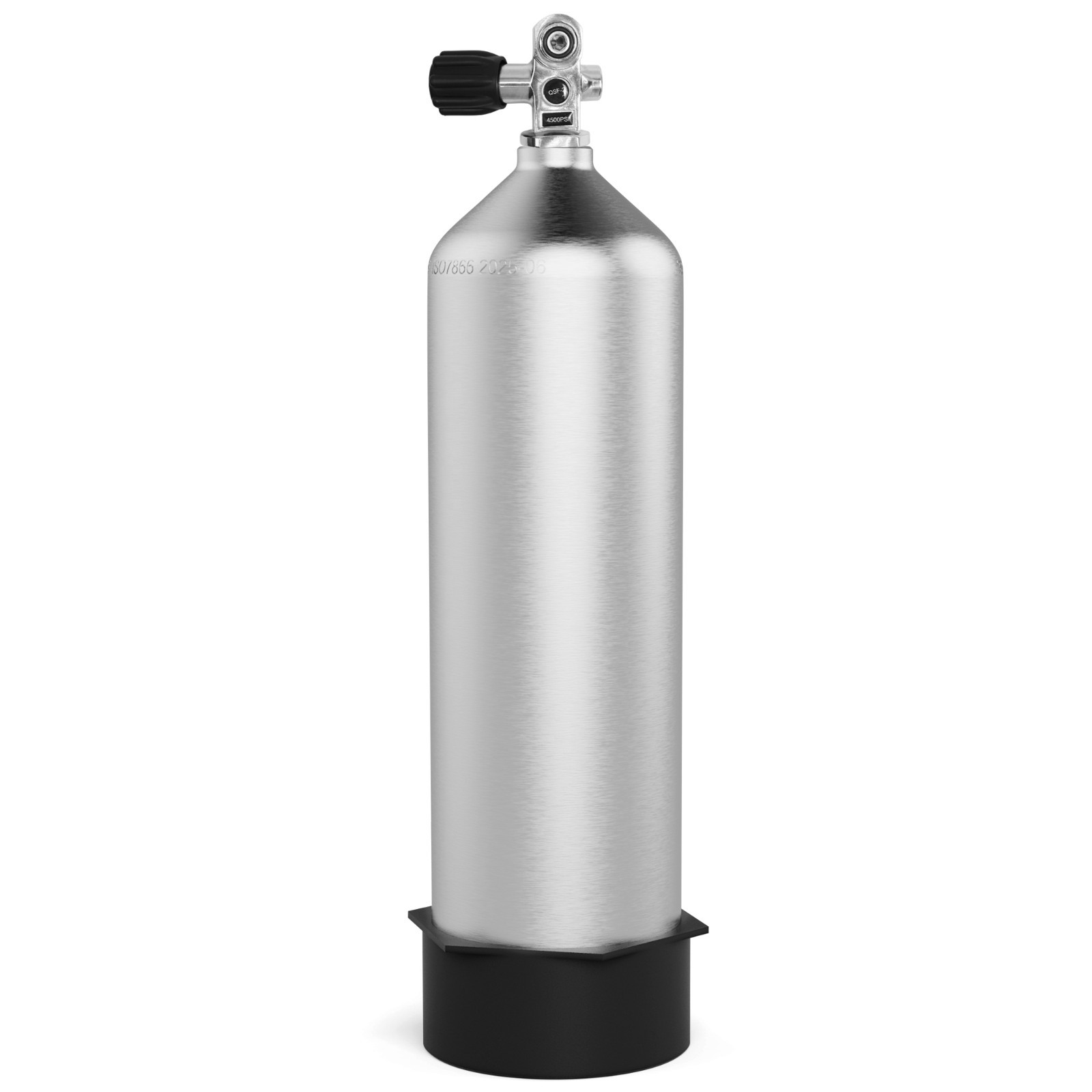 TUDIVING 11.1L Scuba Diving Tank, PCP Aluminum Tank,4500psi Scuba Cylinders
