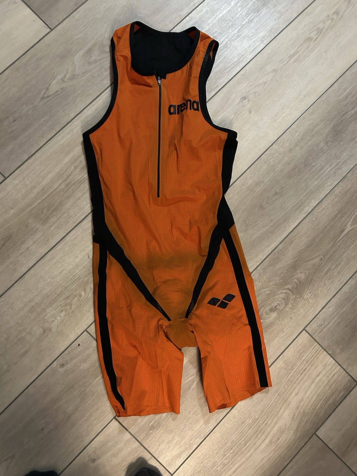 Rare Arena Orange Triathlon Trisuit