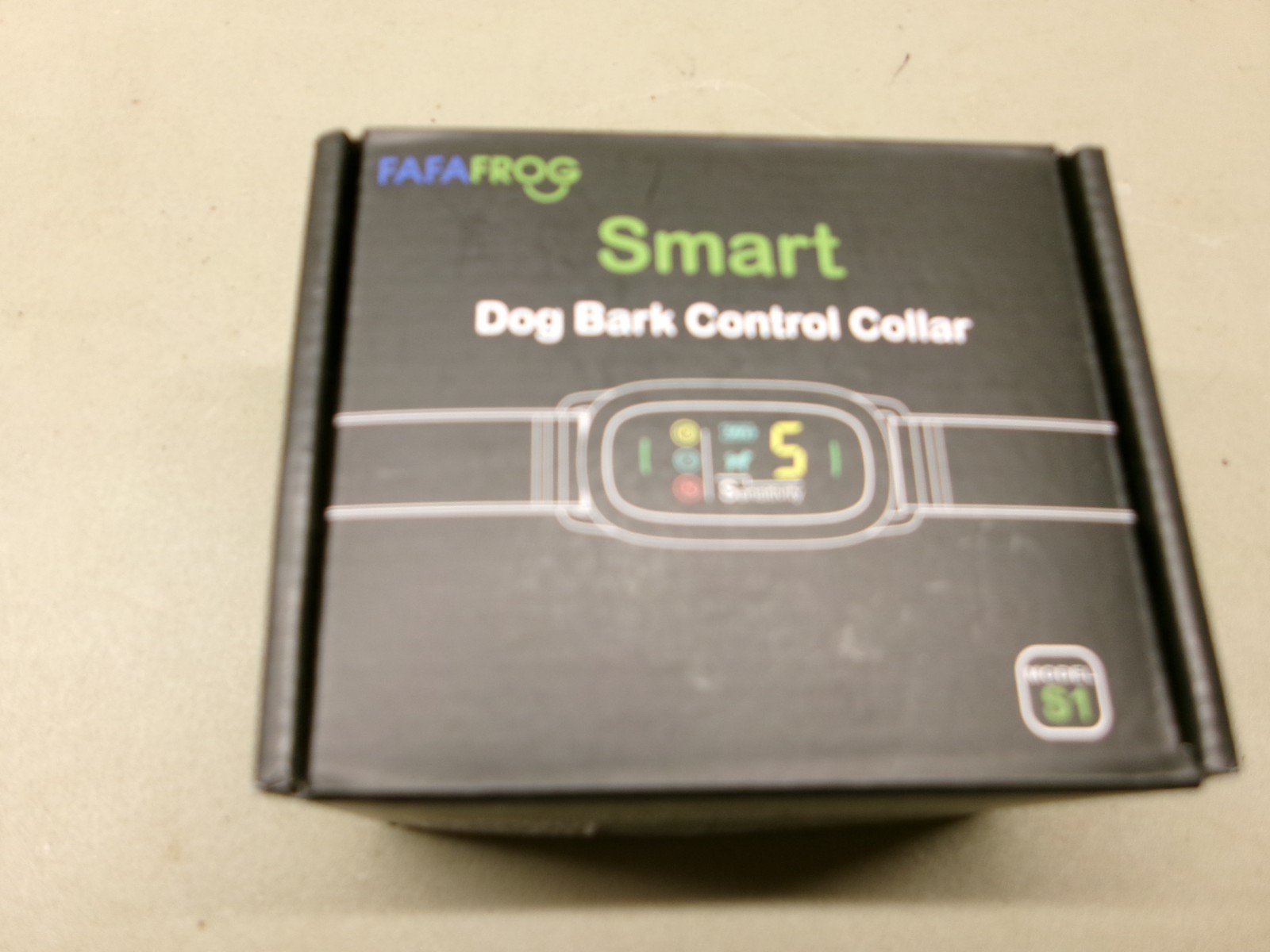 FAFAFROG S1 Smart Dog Bark Control Collar Medium Large New w/Box