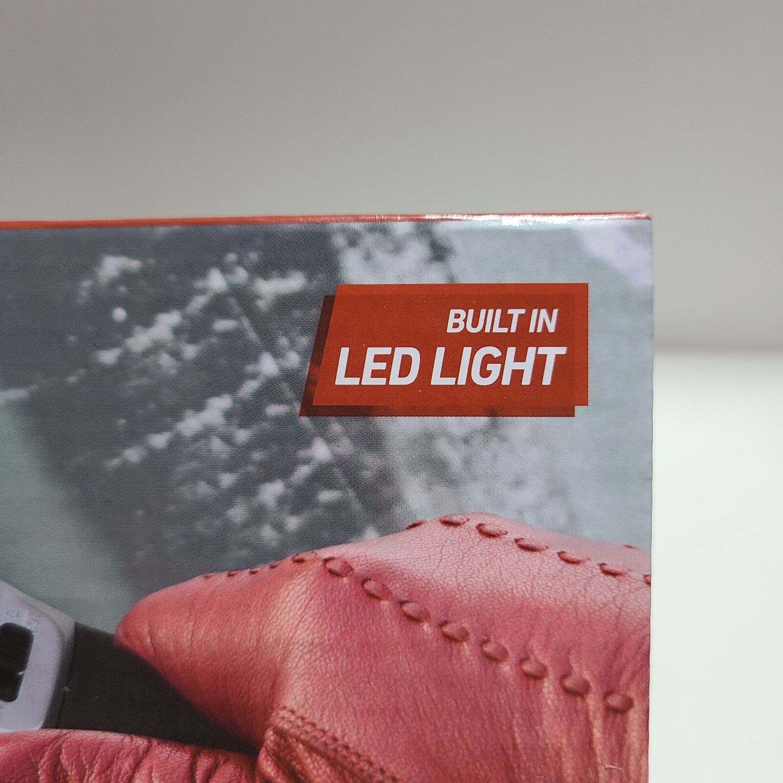 Heated 10" Ice Scraper with Built-In LED Light by Meridian Point.