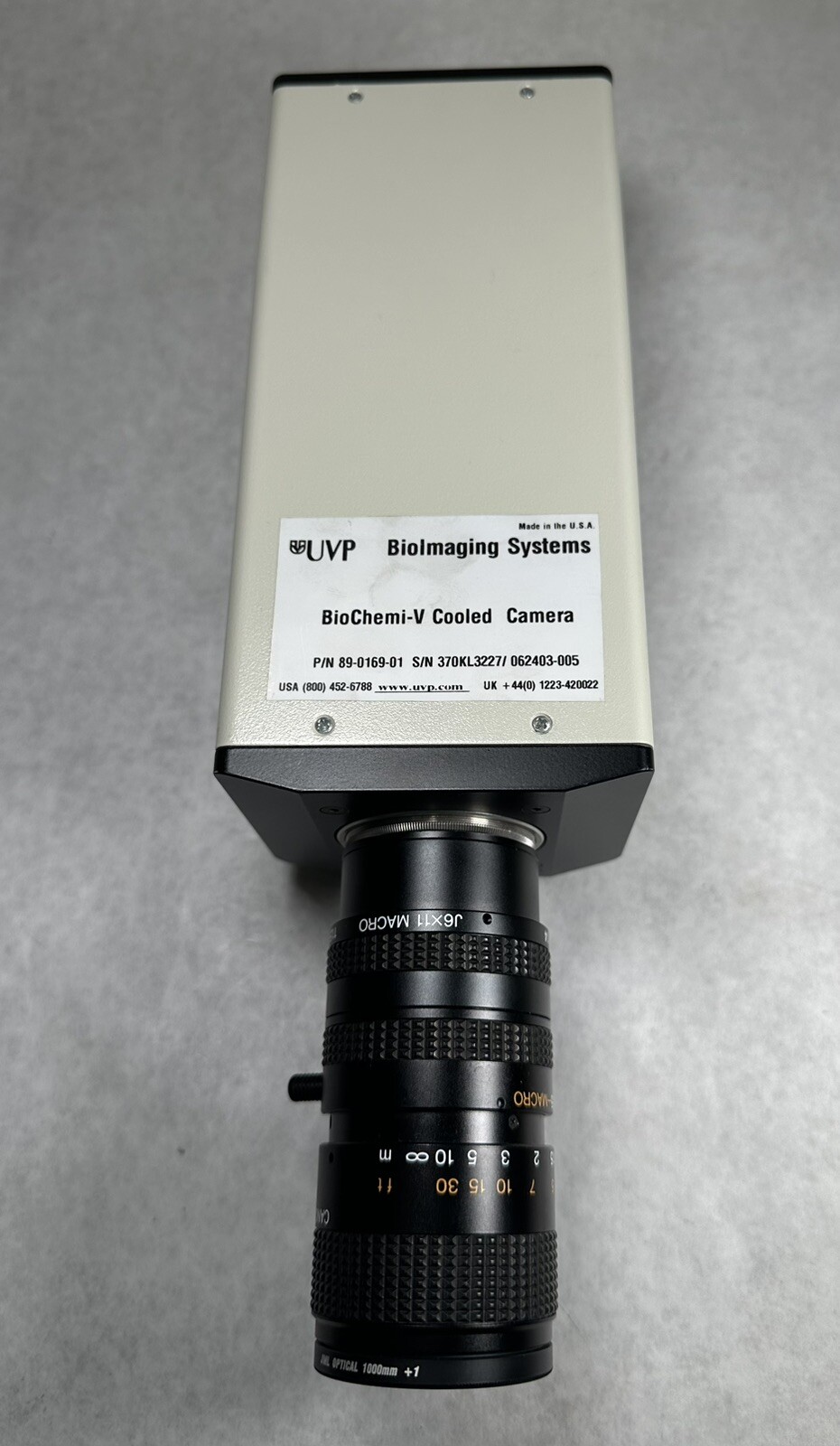 UVP BioImaging Systems BioChem-V Cooled Camera ONLY 89-0169-01