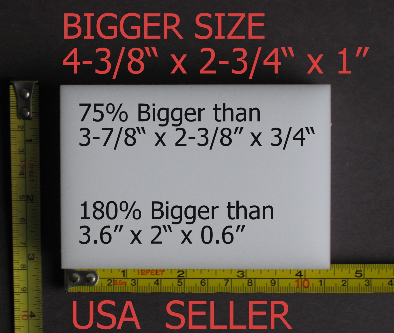 *BIGGER SIZE* 100 Pack MAGIC SPONGE ERASER CLEANER - MELAMINE FOAM