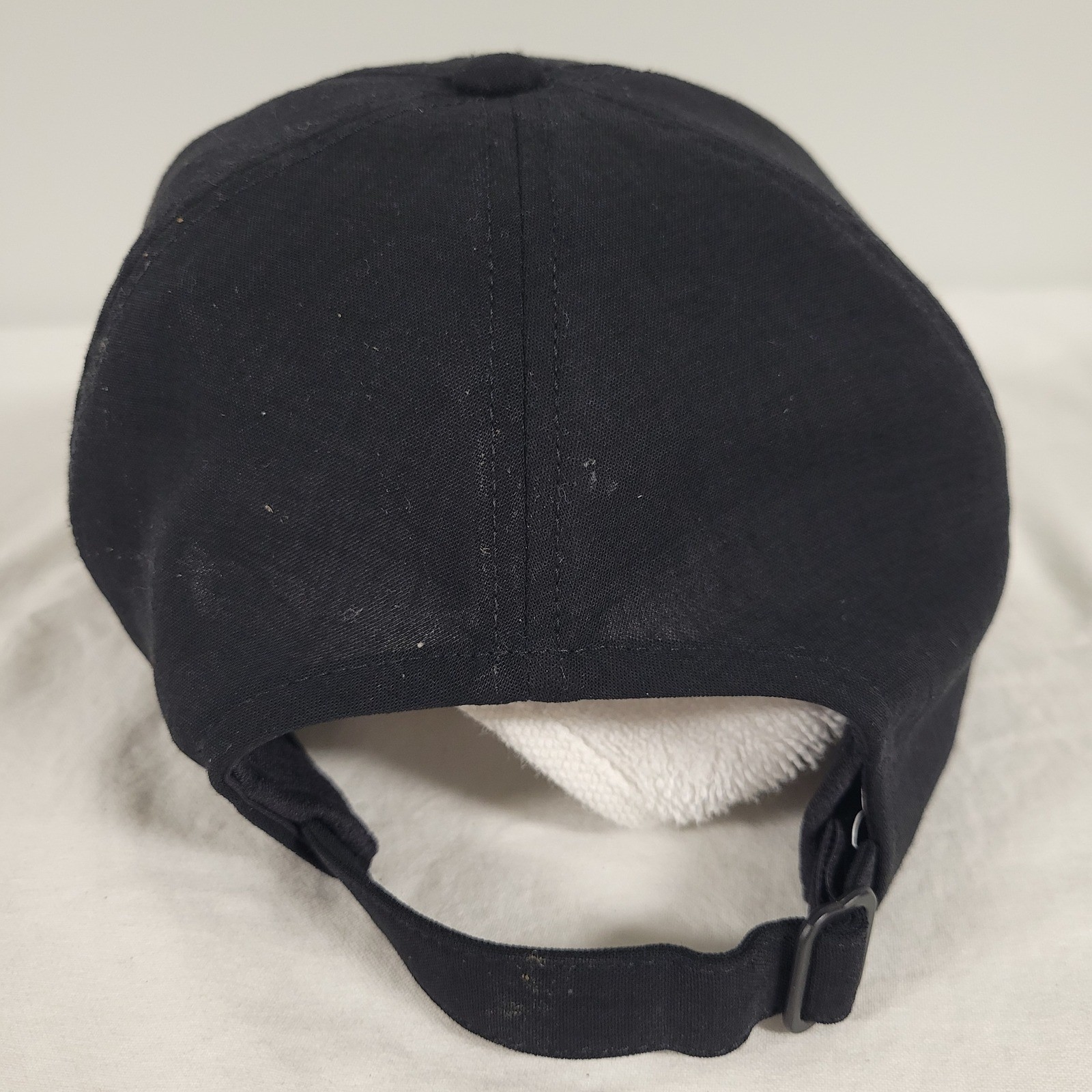 Lululemon Baseball Cap Black One Size Adjustable Strap Polyester Nylon