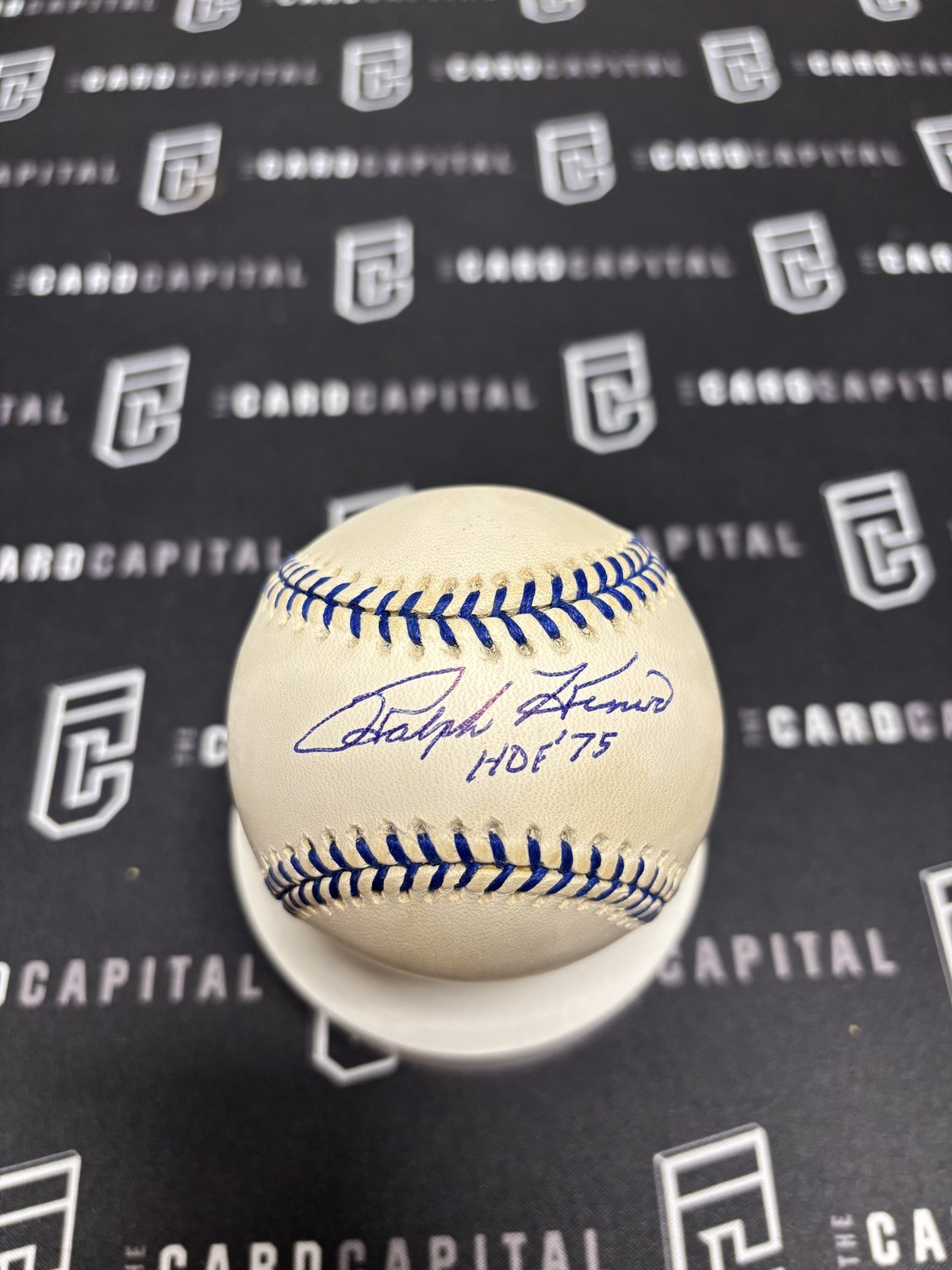 Ralph Kiner Signed Official Major League Baseball JSA "HOF 75"