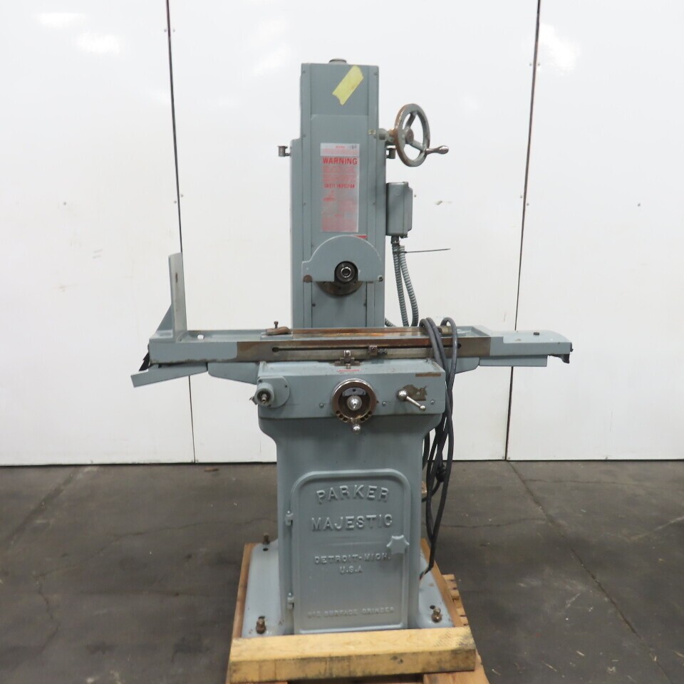 Parker Majestic No. 2 6" x 18" Manual Surface Grinder 220/440V 3Ph 1HP
