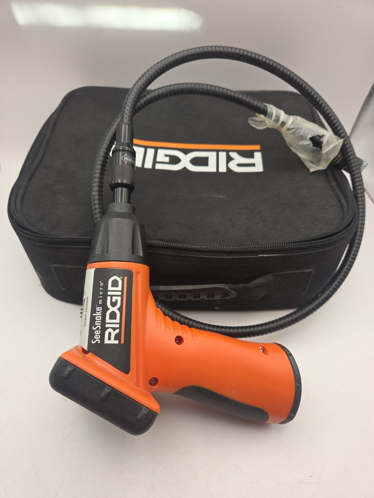 RIDGID SeeSnake Micro Inspection Camera w Case Manual Tested