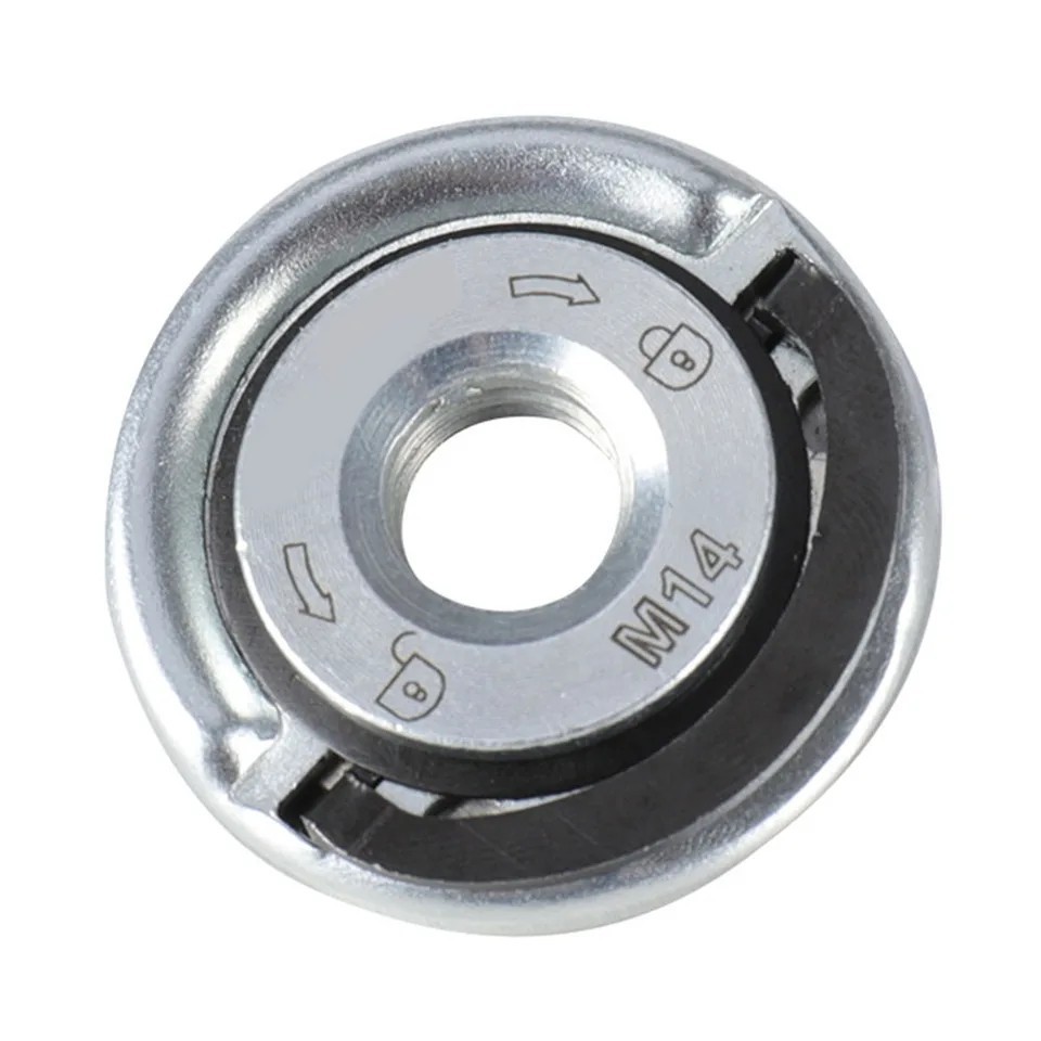 M14 Angle Grinder Quick-Release Self-Locking Flange Nut Pressing Plate Power Too
