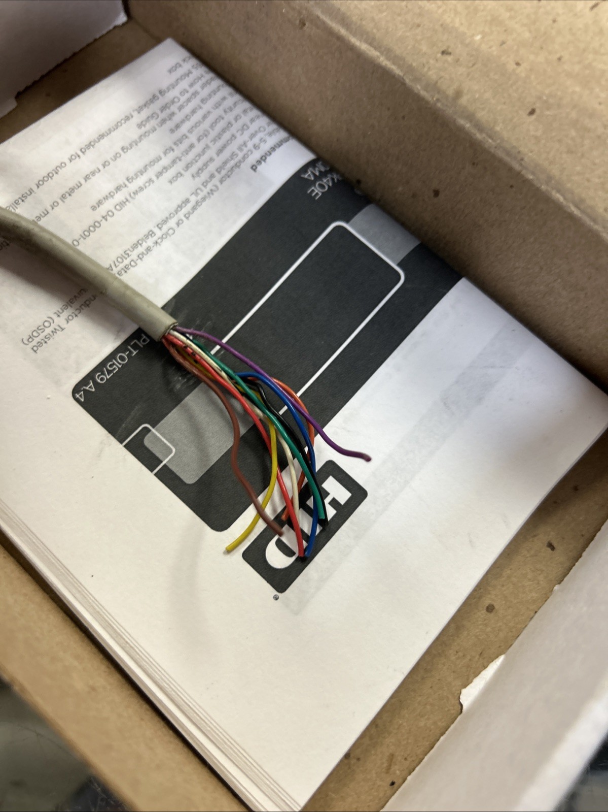Used HID 5395CK100 Prox ThinLine II Wall CARD READER