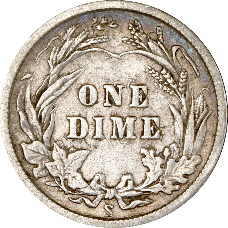 1905-S Barber Dime