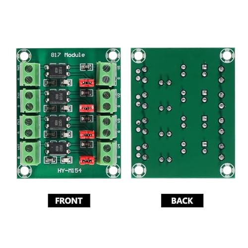 4pcs PC817 4 Channel Optocoupler Isolation Board Voltage Converter Adapter