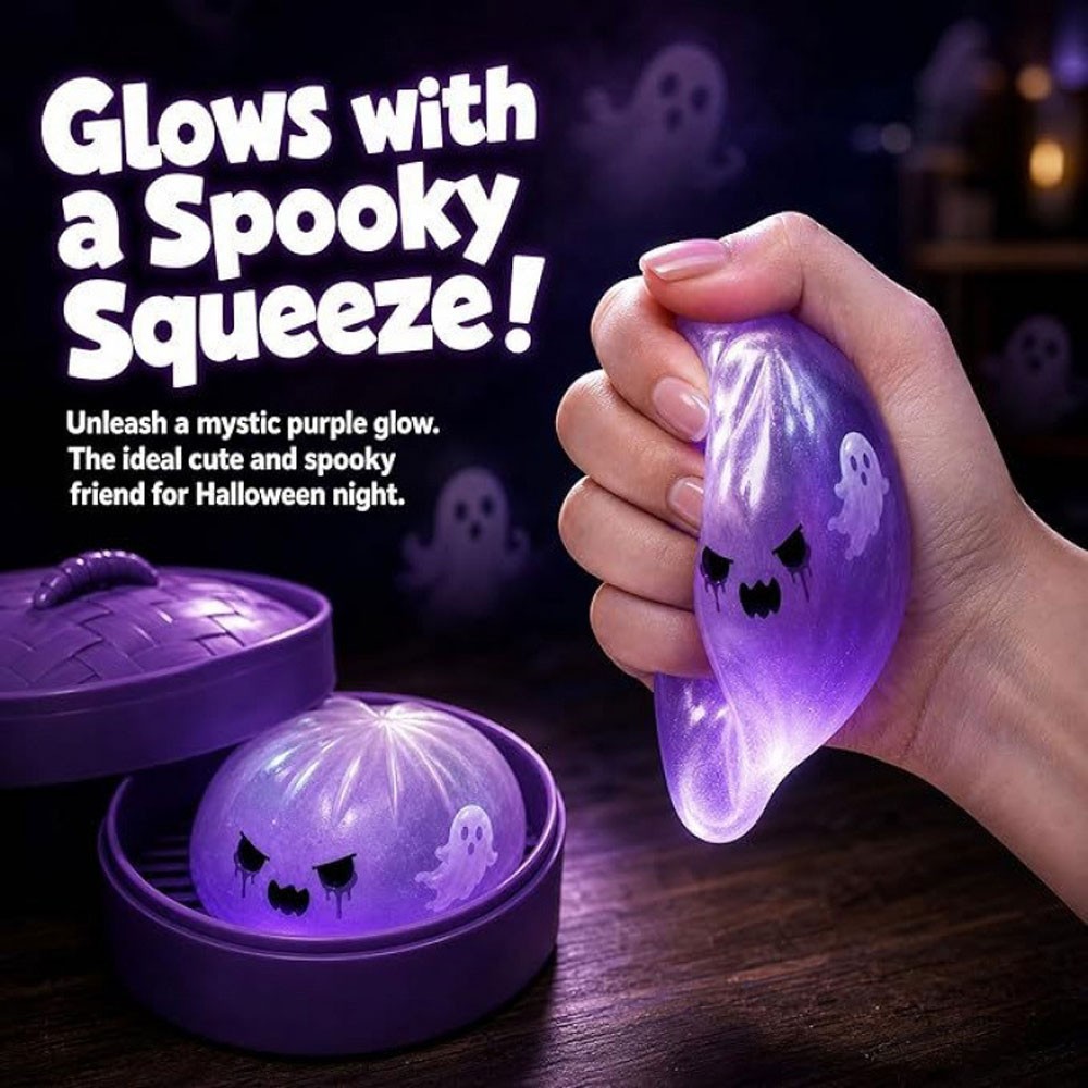Mystery Dumpling Ghost Edition Squishy Bun Mystery US