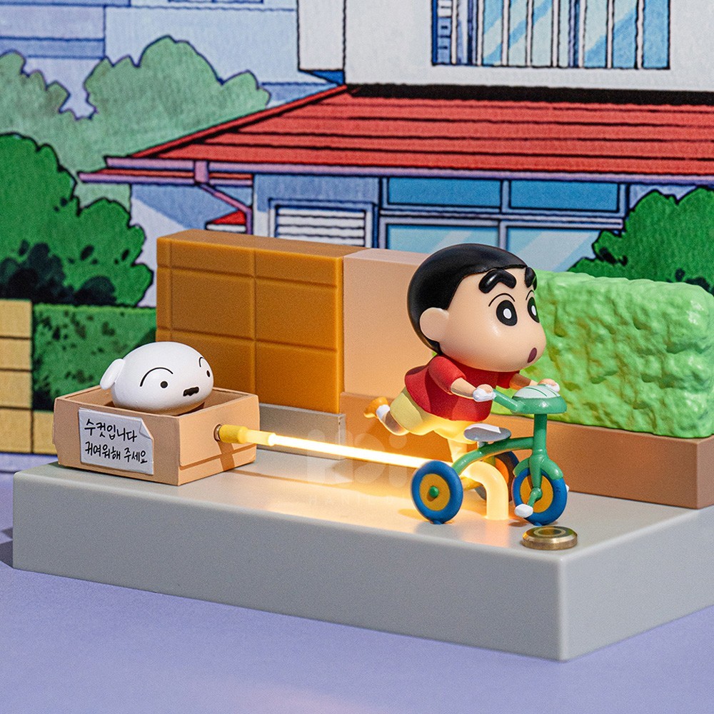 Crayon Shin-chan & Shiro "Going Home" LED Mood Lamp
