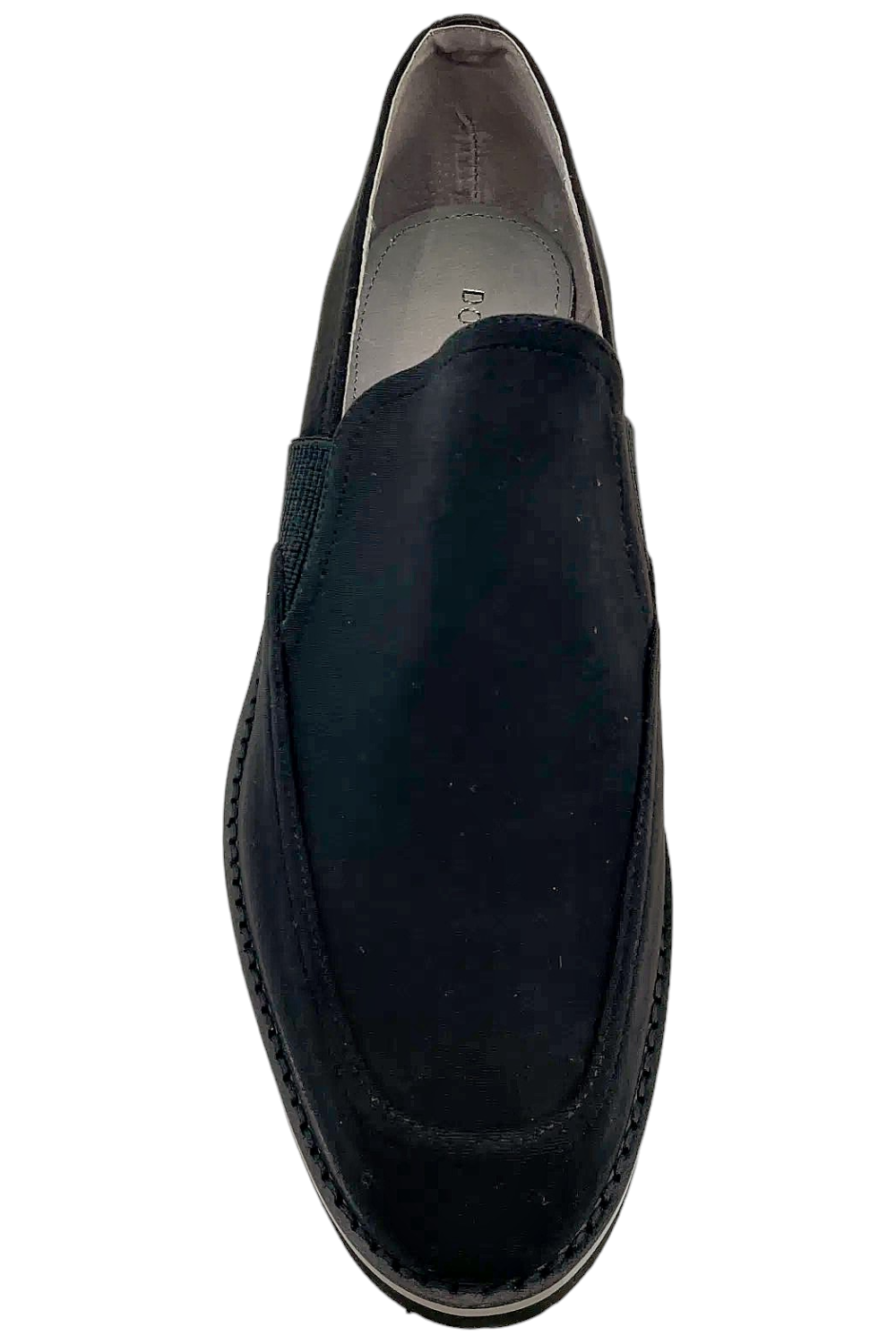 Donald Pliner Women's Trudie Wedge Loafer Crepe Elastic Black