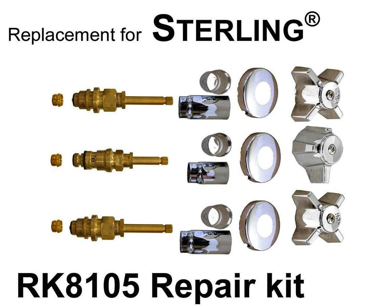 Sterling RK8105 3 Valve Shower Rebuild Kit