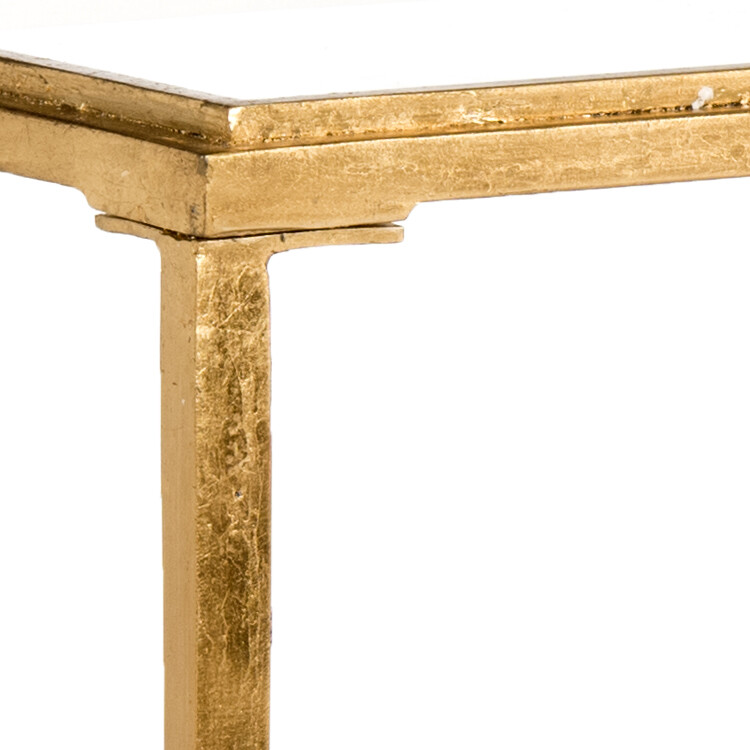 SAFAVIEH Juliana Coffee Table | Gold / Clear |