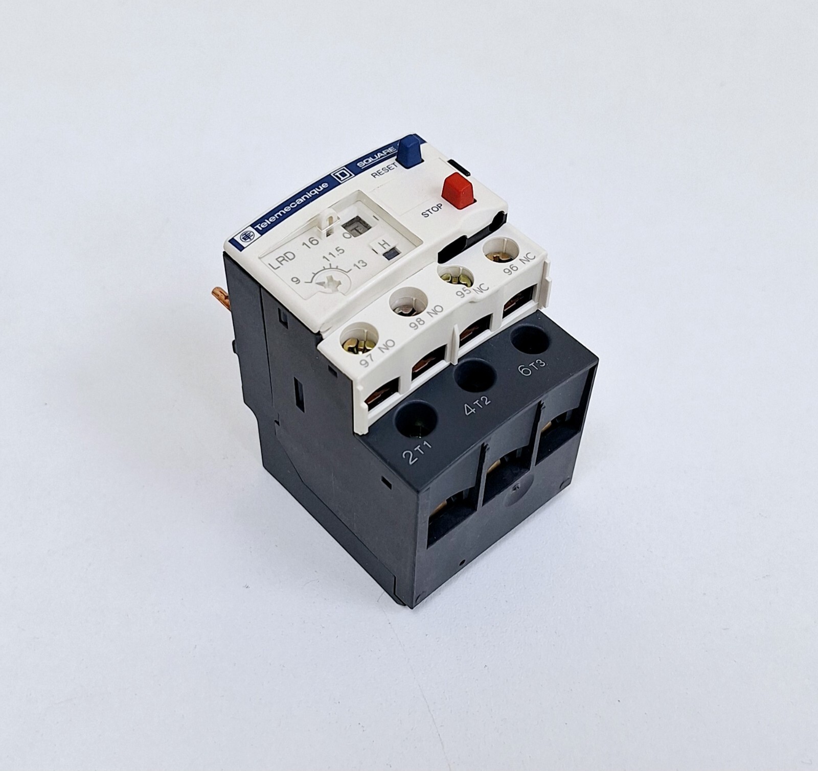 Telemecanique Square D LRD16 / 034682 Thermal Overload Relay 9-13A(Lot of 2 pcs)
