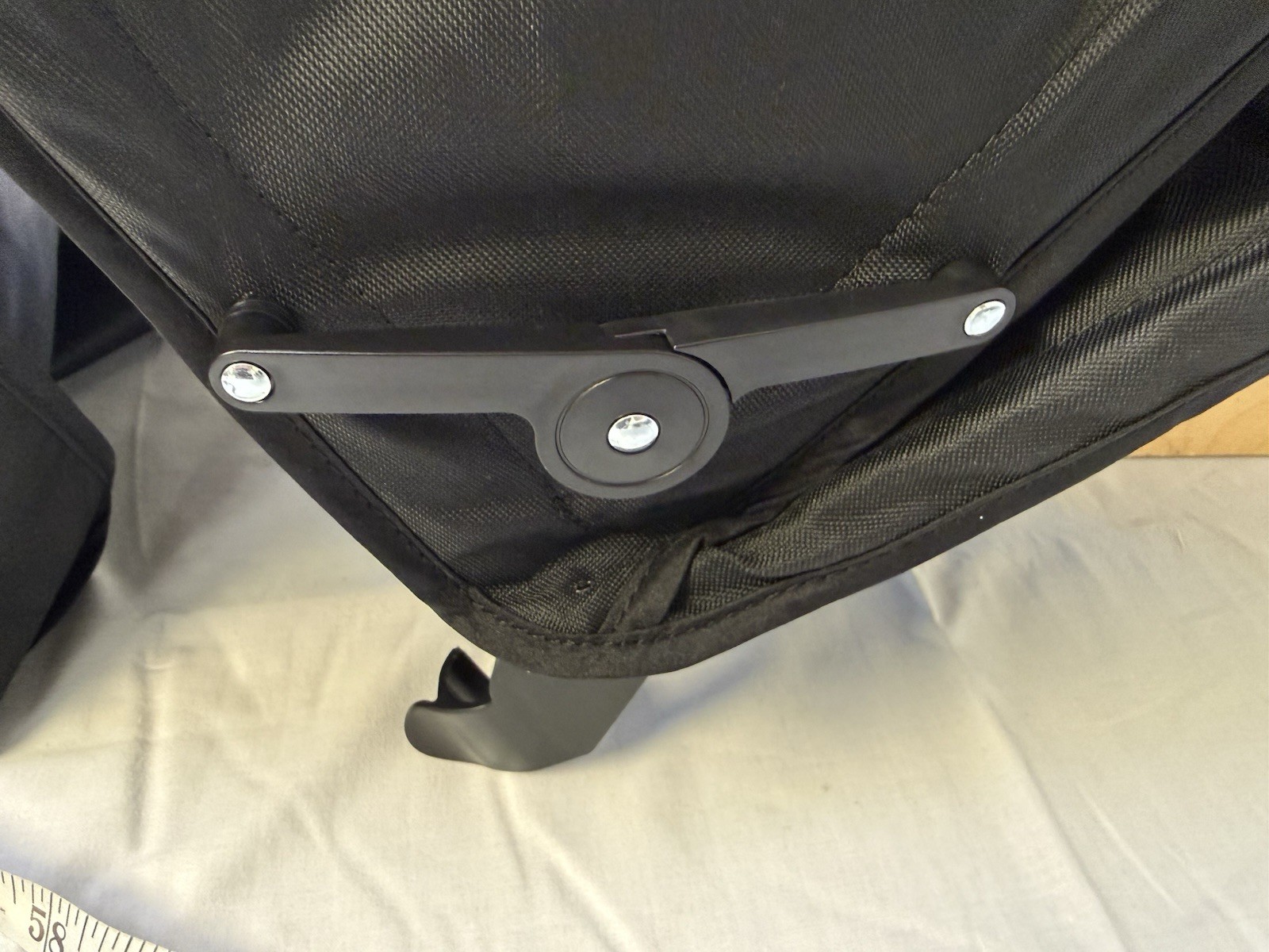 Ki Mobility Wheelchair Canopy with 1 Inch Tube Hardware Kit Black Open Box