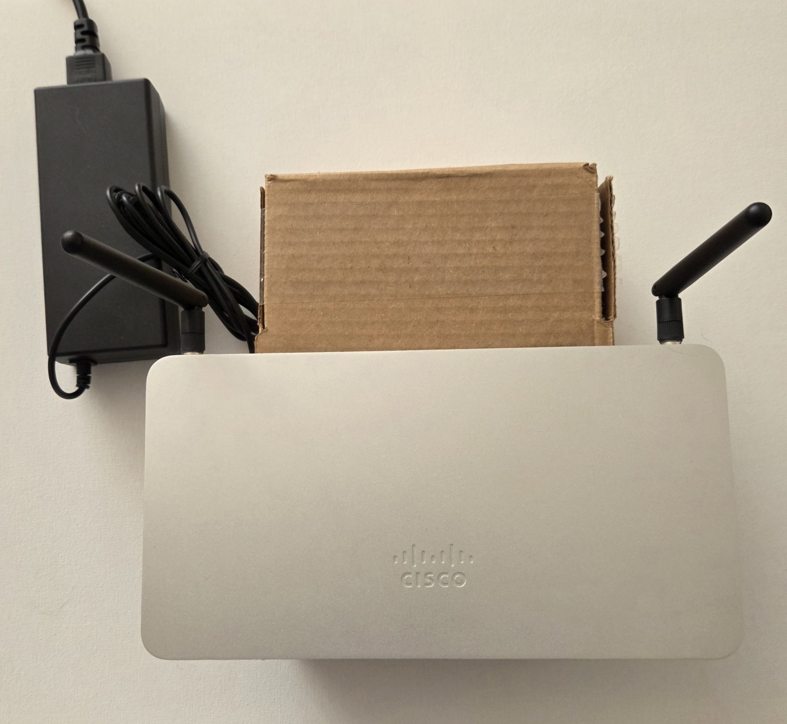 Cisco Meraki MX64W Cloud Managed Security Appliance AC Adapter & Power Cord