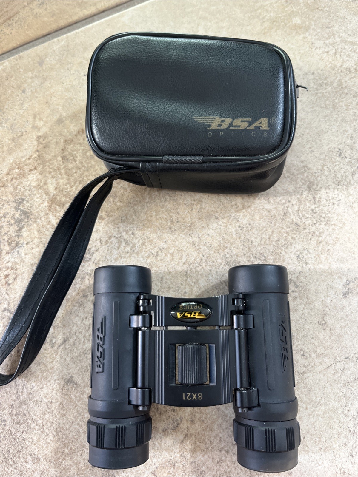 BSA Optics Compact Binoculars W/ Case 8x21mm