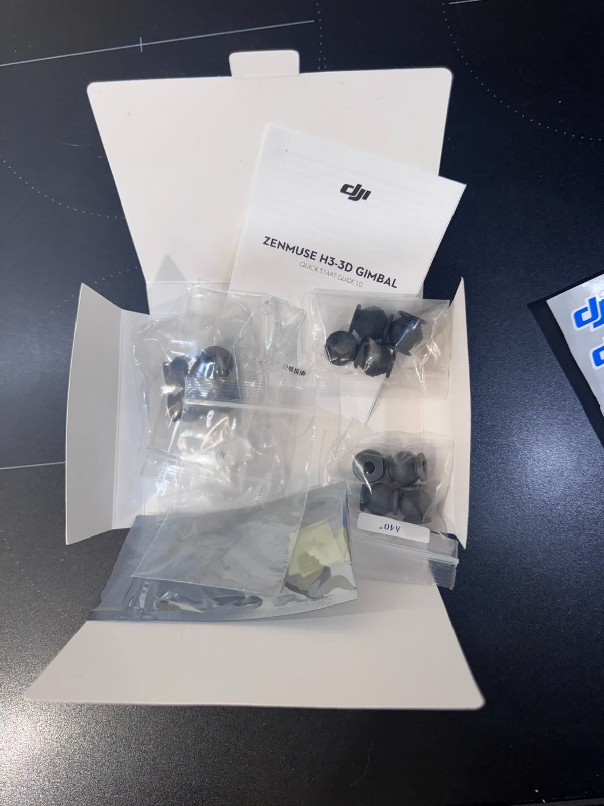 DJI Phantom 2 Drone w/Zenmuse H3-3D Gimbal•Controller•Battery•Props•Accessories