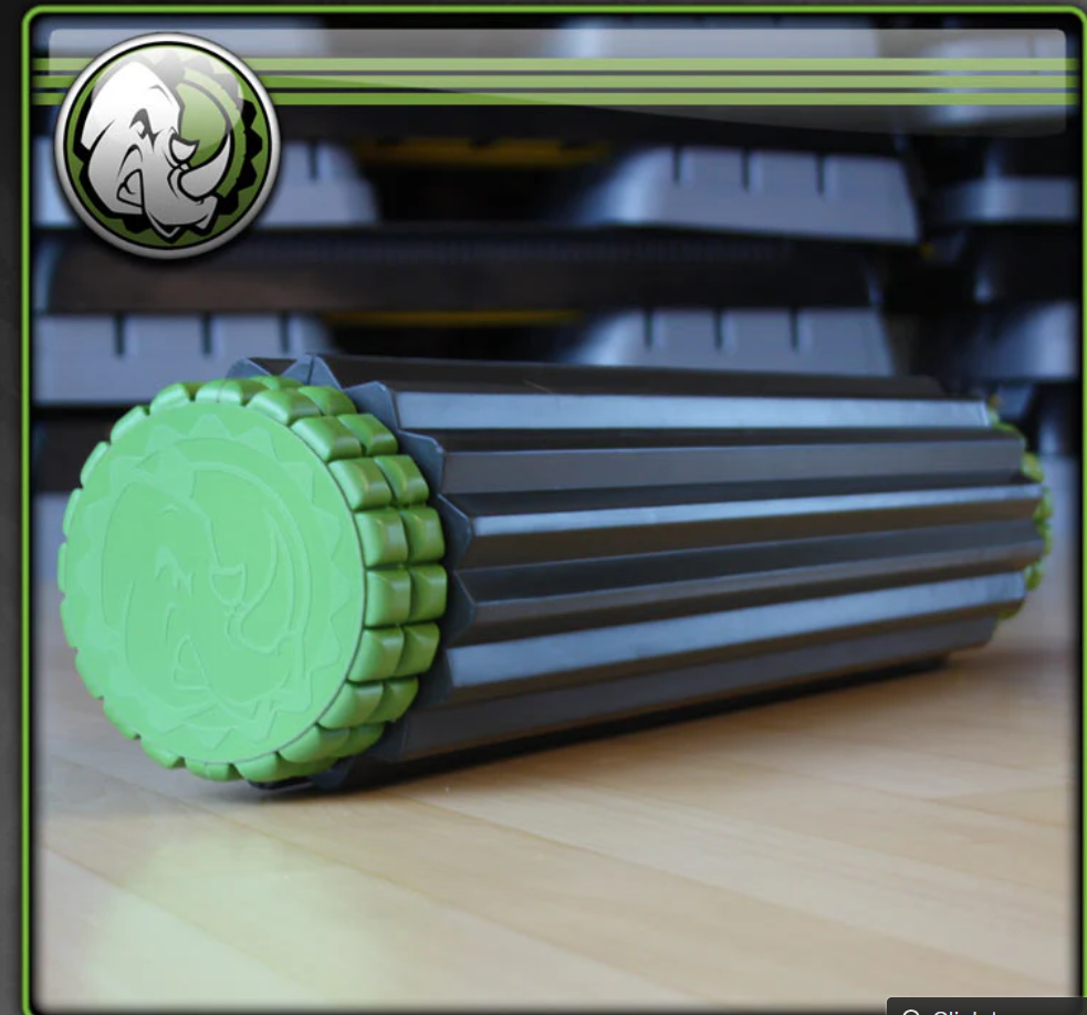 Rolled Rhino Roller - Spine Decompression - Massage Roller -Health Biorage Rhino
