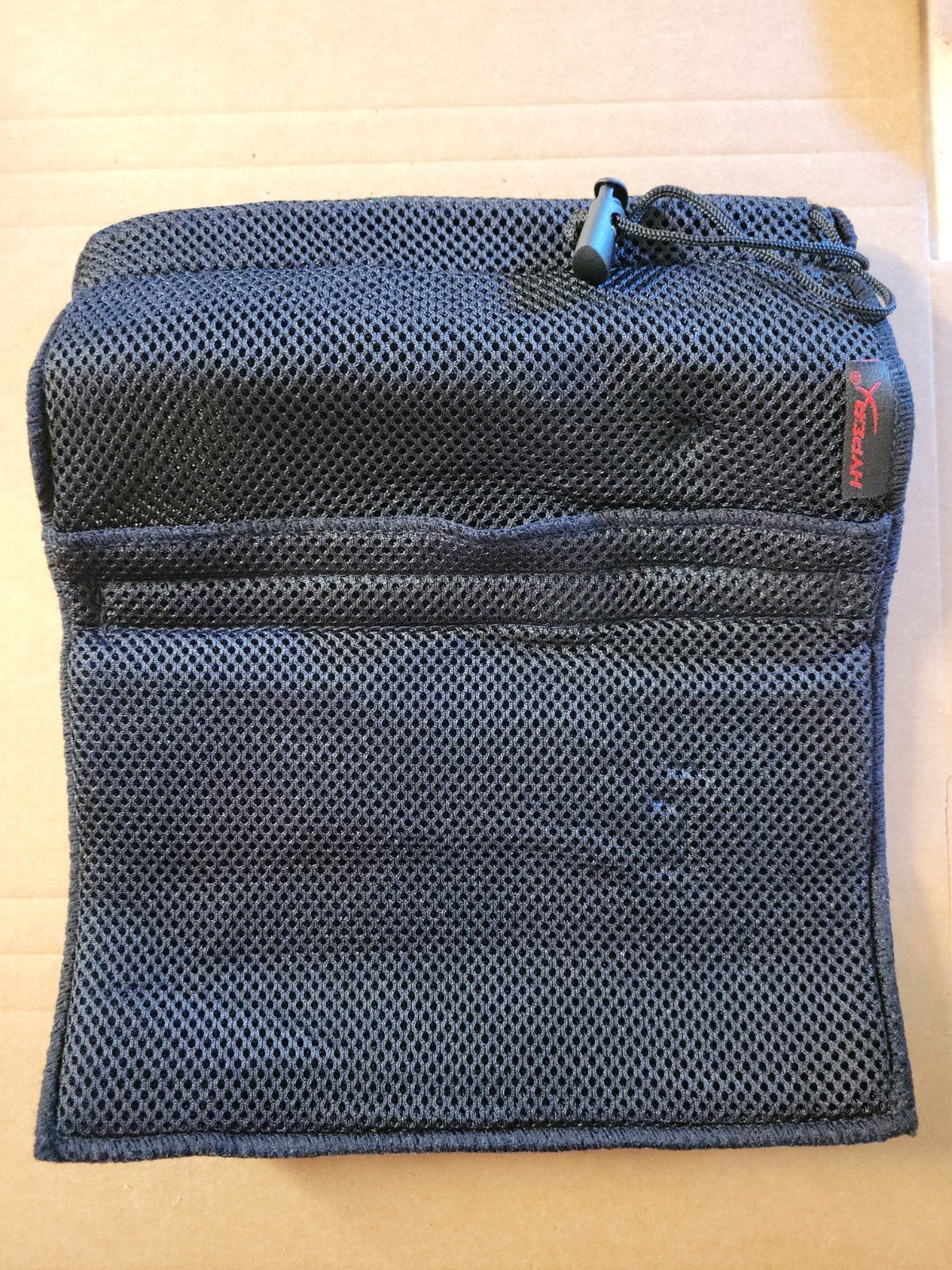 HYPER X Cloud Headset Black Mesh Bag With Pocket 9x10 Official Carrying