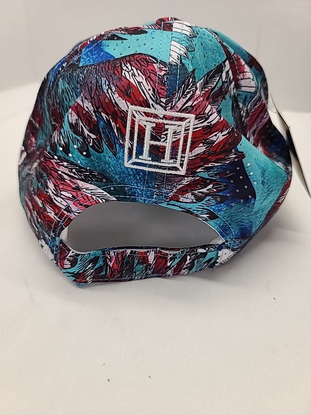 HRESKI Golf Hat ~ Eagle , Adjustable Strapback Breathable Lightweight Adult Sz