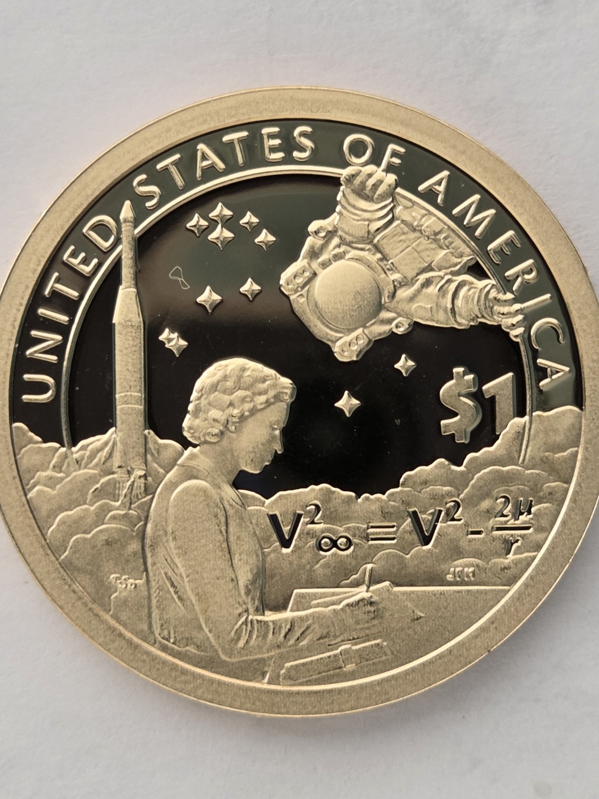 2019-S United States, Proof, Native Americans, Indians in Space